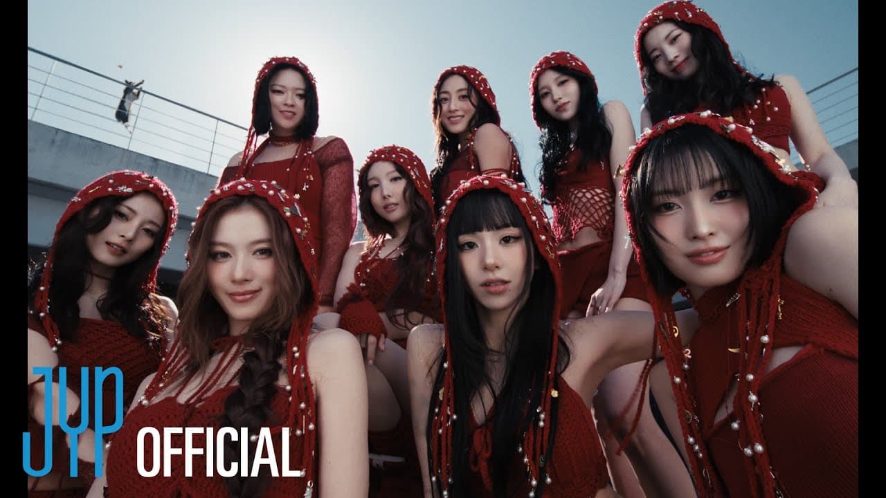 TWICE performing live during their This Is For World Tour in Singapore, 2025