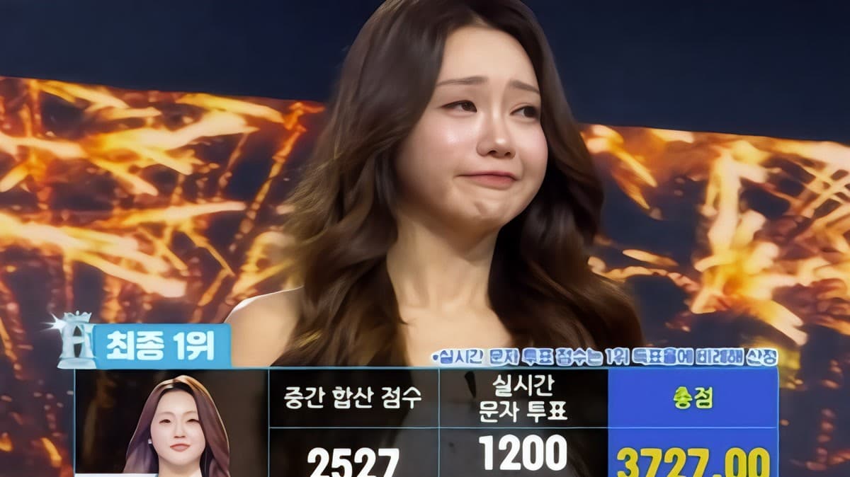 Hong Ji-yun Brought to Tears After 100-Day Journey to Active Singer Crown