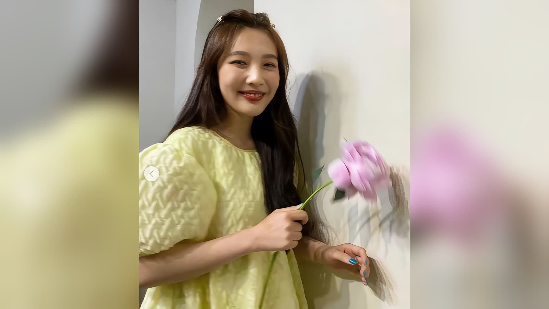 Red Velvet Joy Channels Spring Goddess Energy in New Instagram Drop