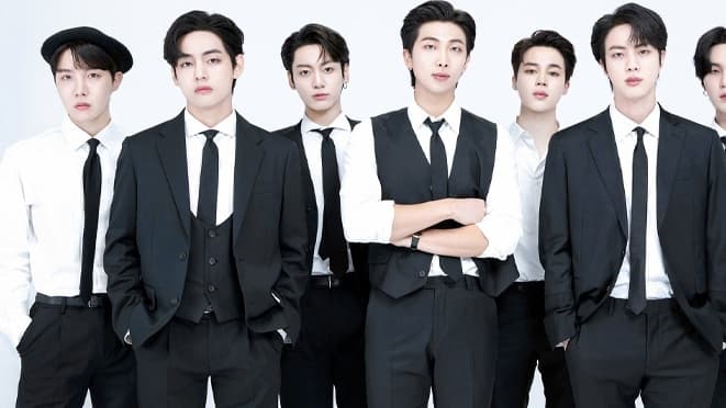 BTS — all seven members are reunited as of June 2025, with a full group comeback album planned for March 2026