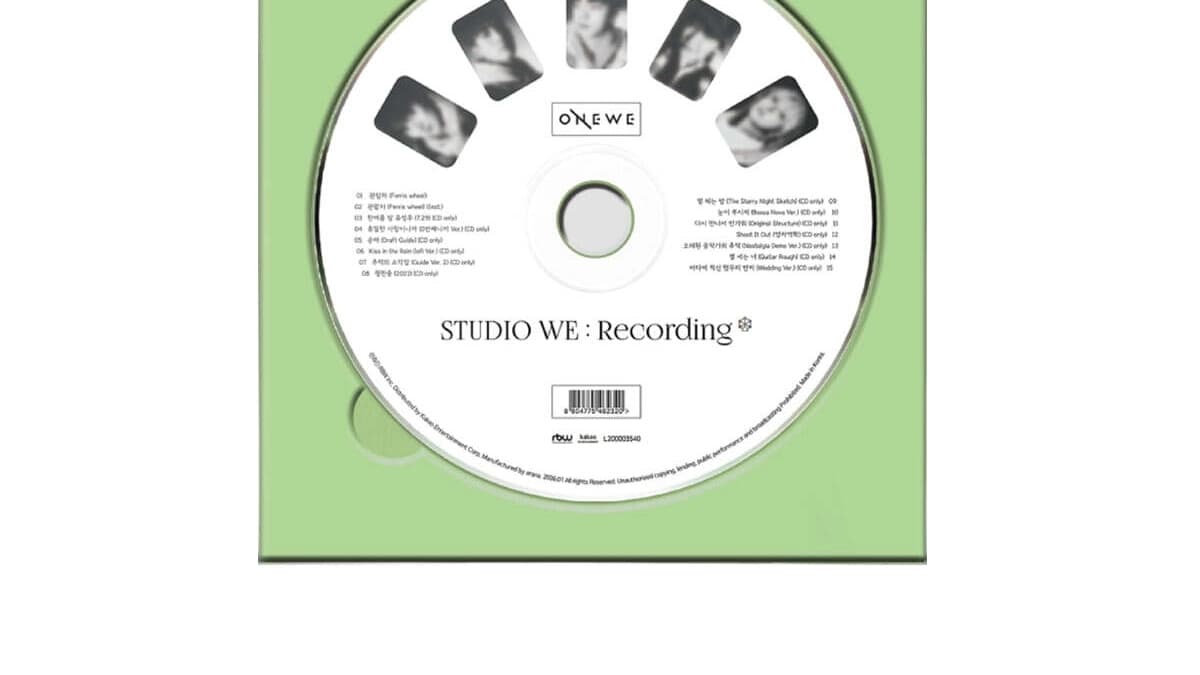ONEWE STUDIO WE: Recording #4 and the Five-Year Demo Album Series