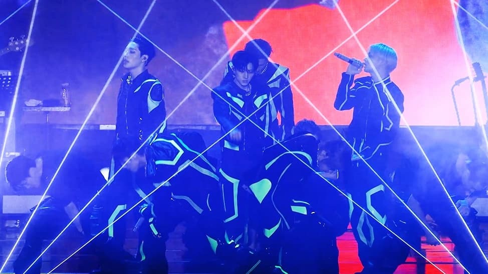P1Harmony performing during their 2025 MOST WANTED world tour