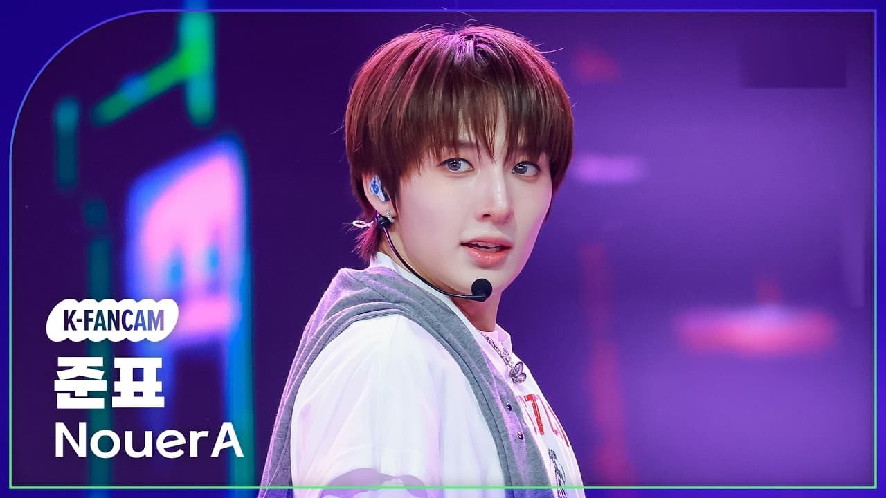 NouerA's Junpyo and FAN Get KBS K-Fancam Spotlight at Music Bank