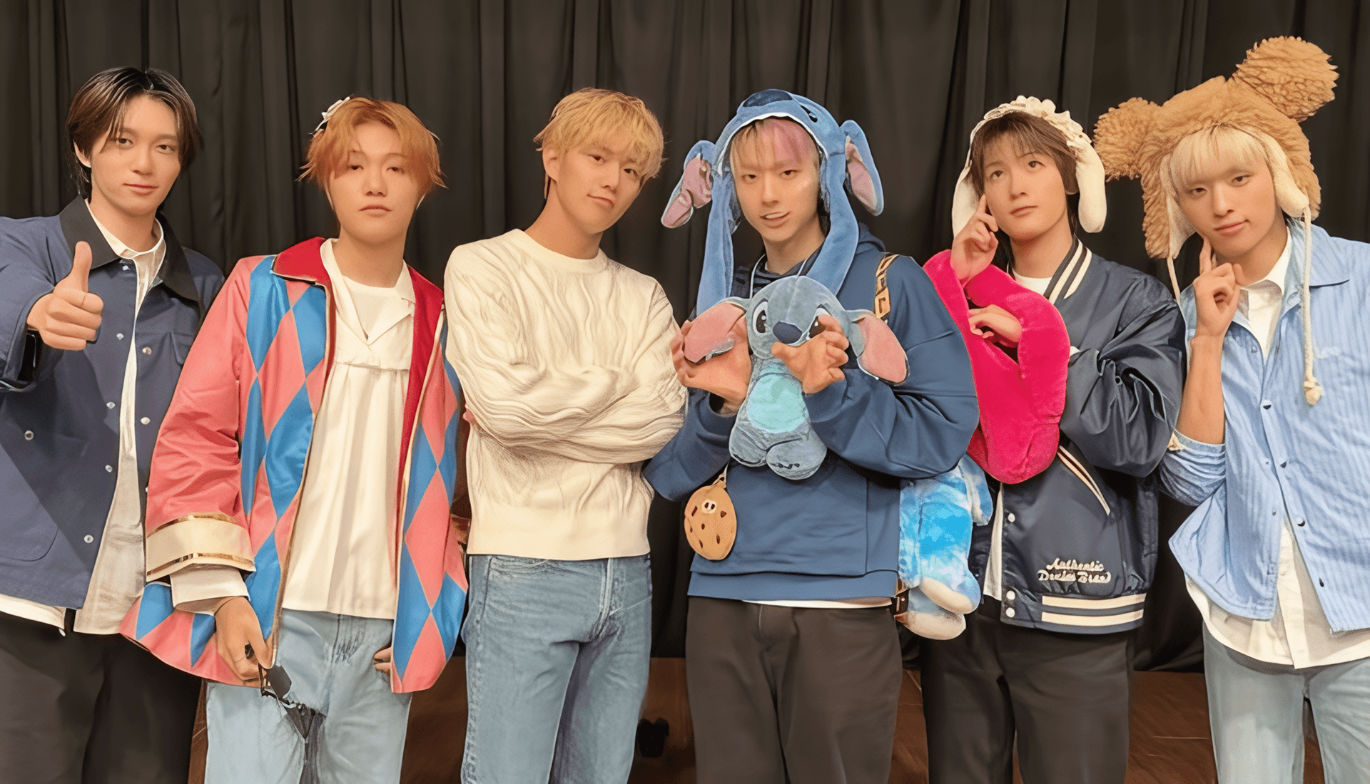 P1Harmony members pose together ahead of their UNIQUE comeback
