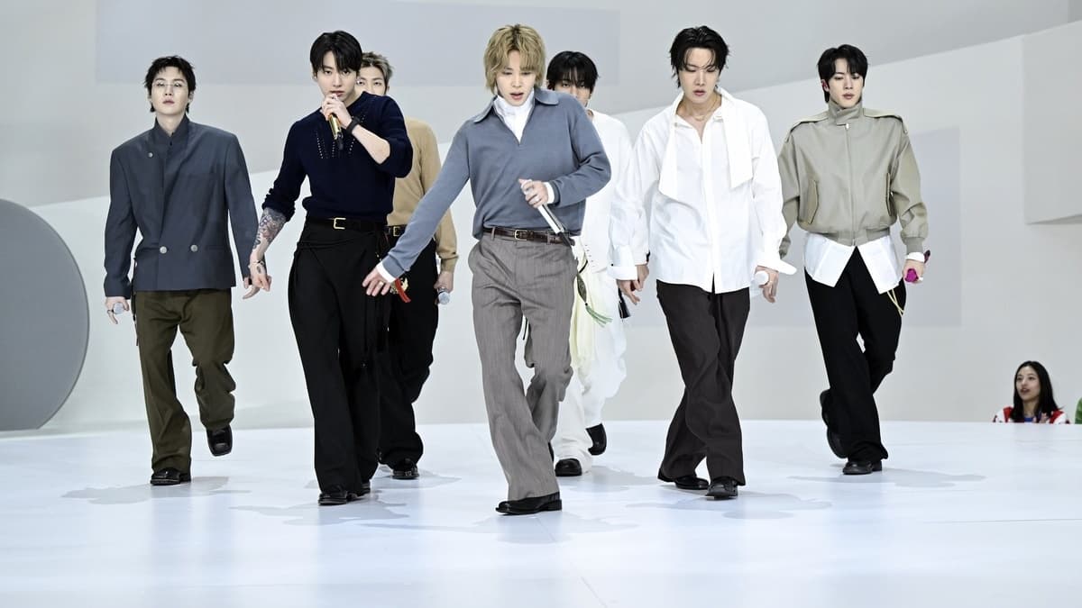 BTS Performed 'Swim' at the Guggenheim — And Showed Up in Slippers