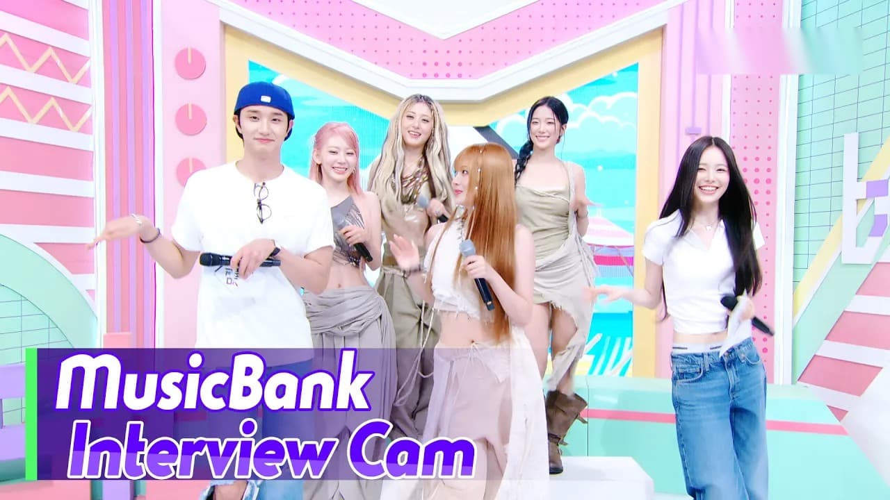 LE SSERAFIM Makes Music Bank Move