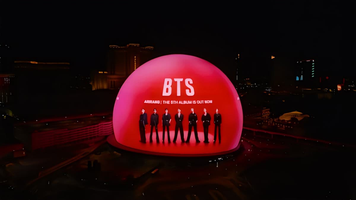 BTS Turns Las Vegas Red With Arirang Takeover