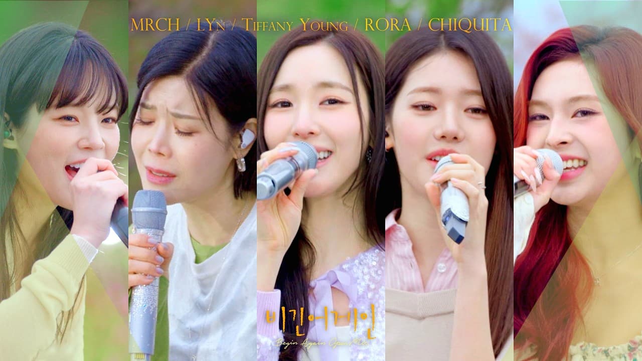 Tiffany Young and Lyn Lead Begin Again's Spring Busking