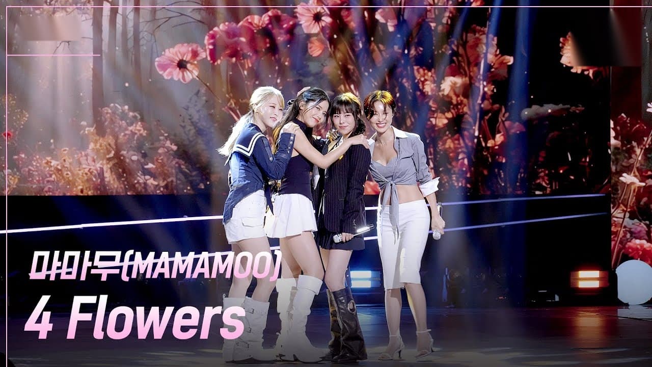 MAMAMOO Bloom On KBS With 4 Flowers