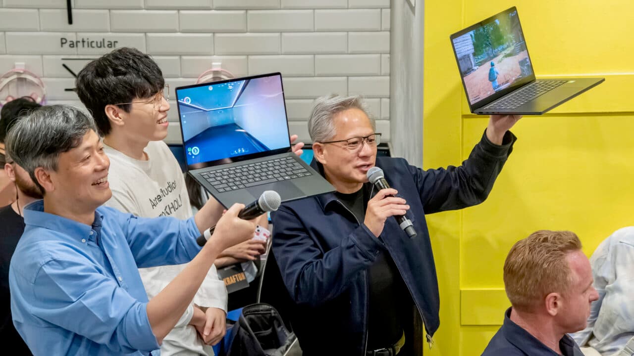 Jensen Huang Turned You Quiz Into Korea’s AI-Era Talk Stage