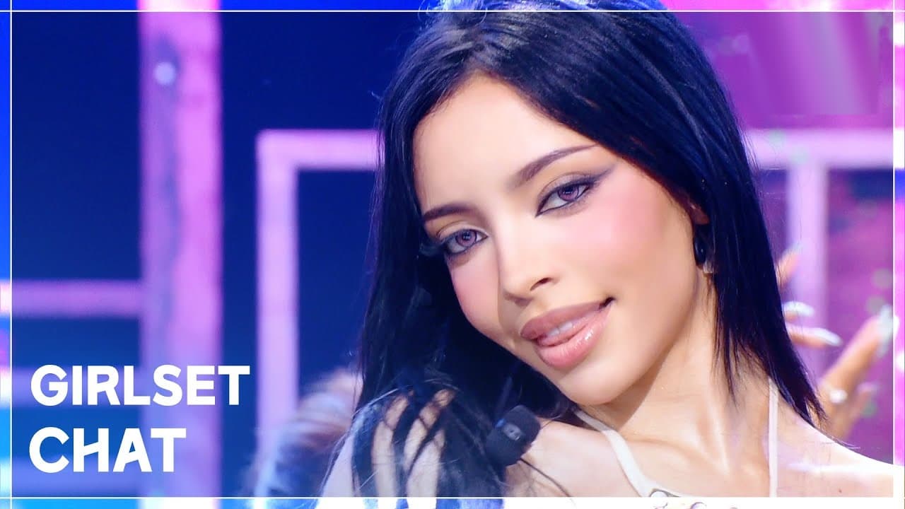 GIRLSET Brings CHAT to Music Bank Stage